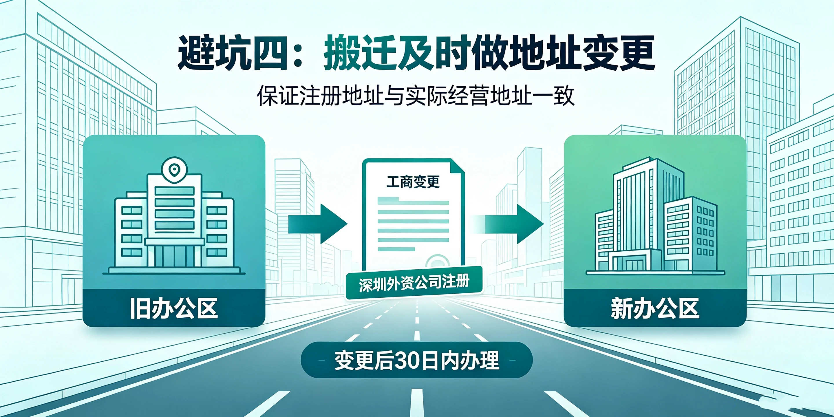 【企好运】5条深圳外资注册地址避坑指南，杜绝地址异常！(图5)