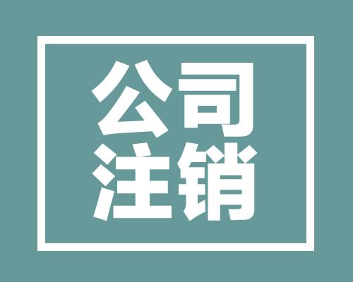 注销公司,公司注销