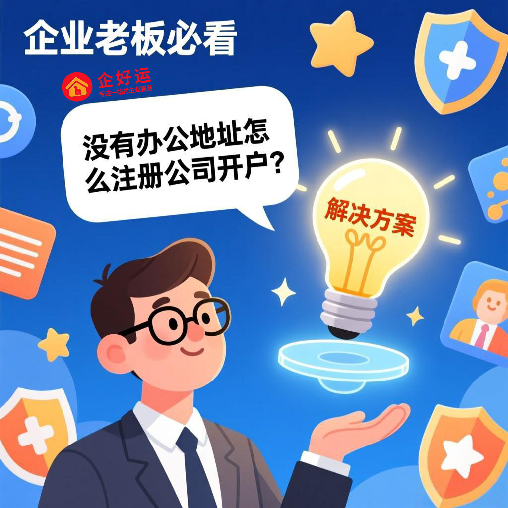 没有办公地址也能注册公司开户？企业老板必看的终极解决方案(图1)