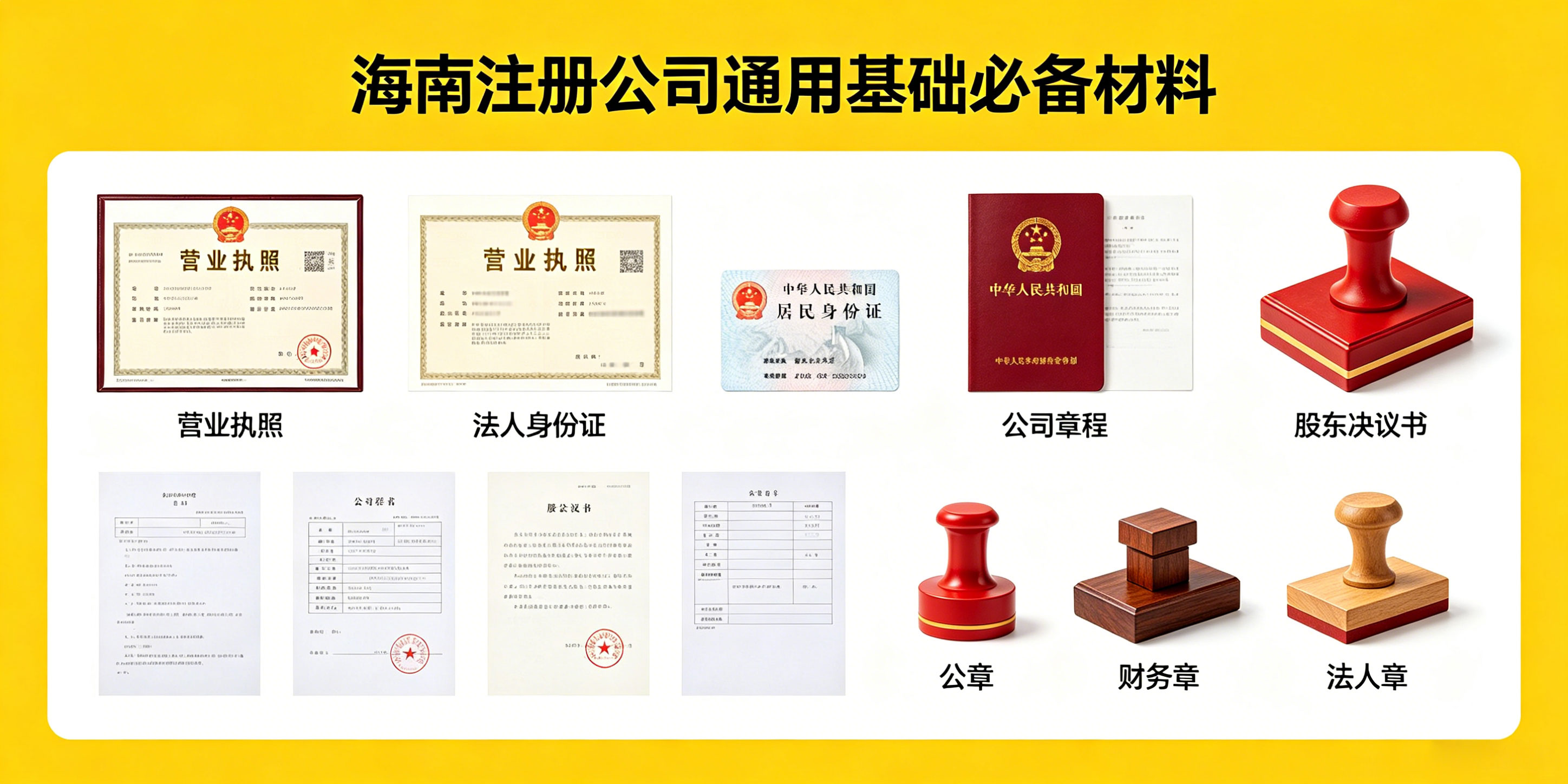 海南注册公司需要哪些材料?个人和企业股东资料有什么区别?(图2) 海南注册公司需要哪些材料?个人和企业股东资料有什么区别?(图2)