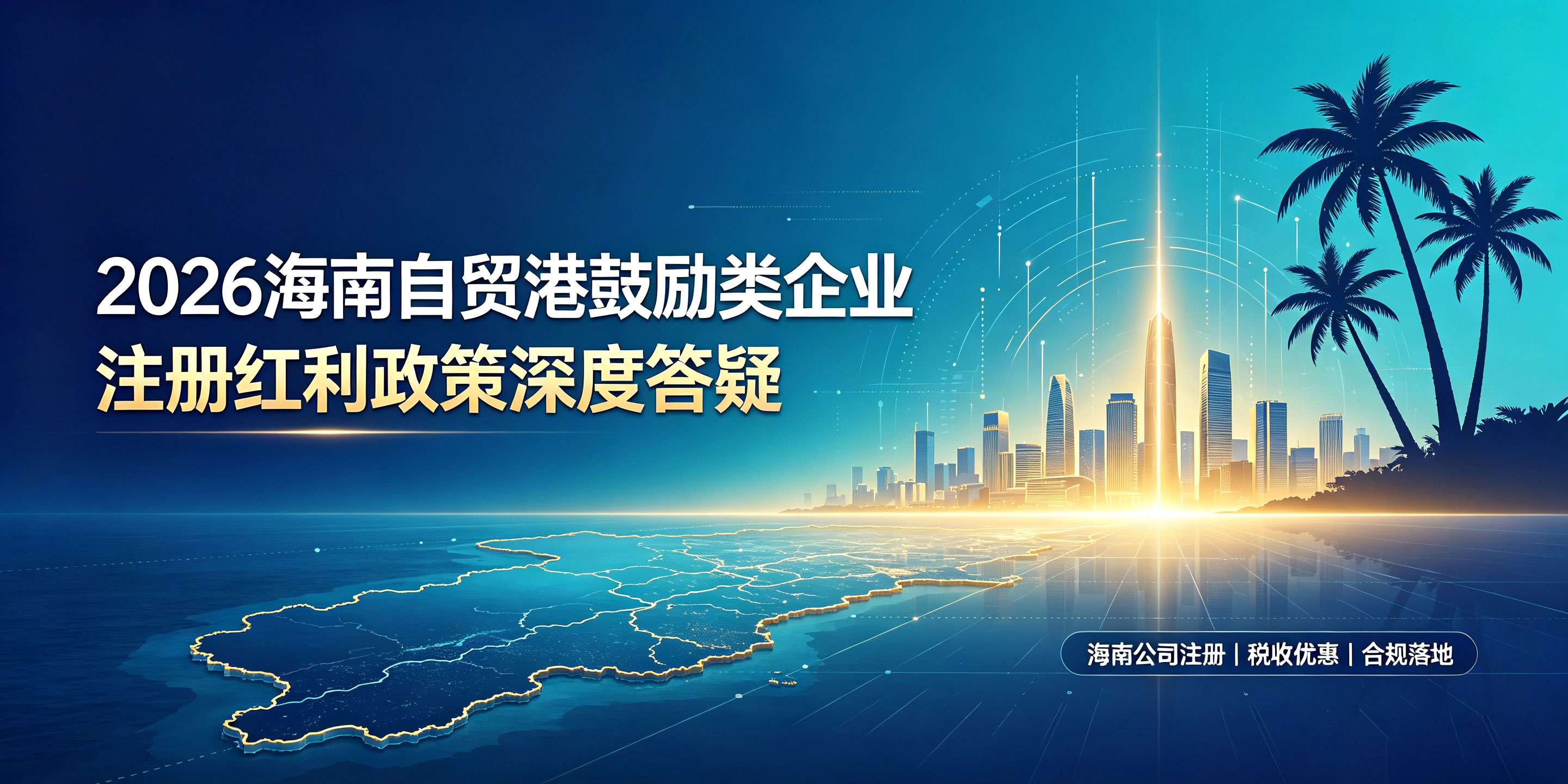 2026海南自贸港鼓励类企业,注册红利政策深度答疑(图1) 2026海南自贸港鼓励类企业,注册红利政策深度答疑(图1)