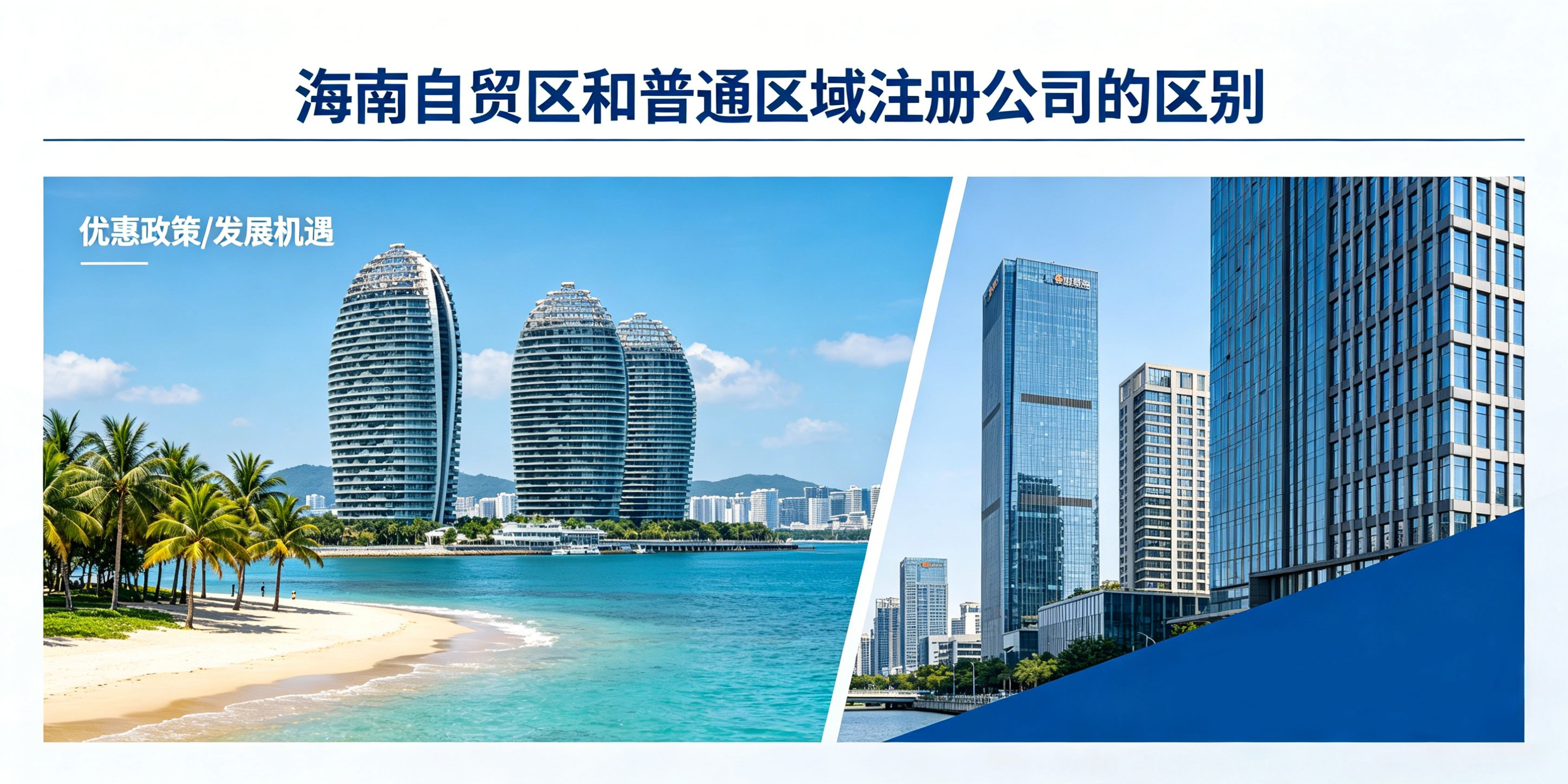 海南自贸区和普通区域注册公司有什么区别？优势全方位对比(图1)