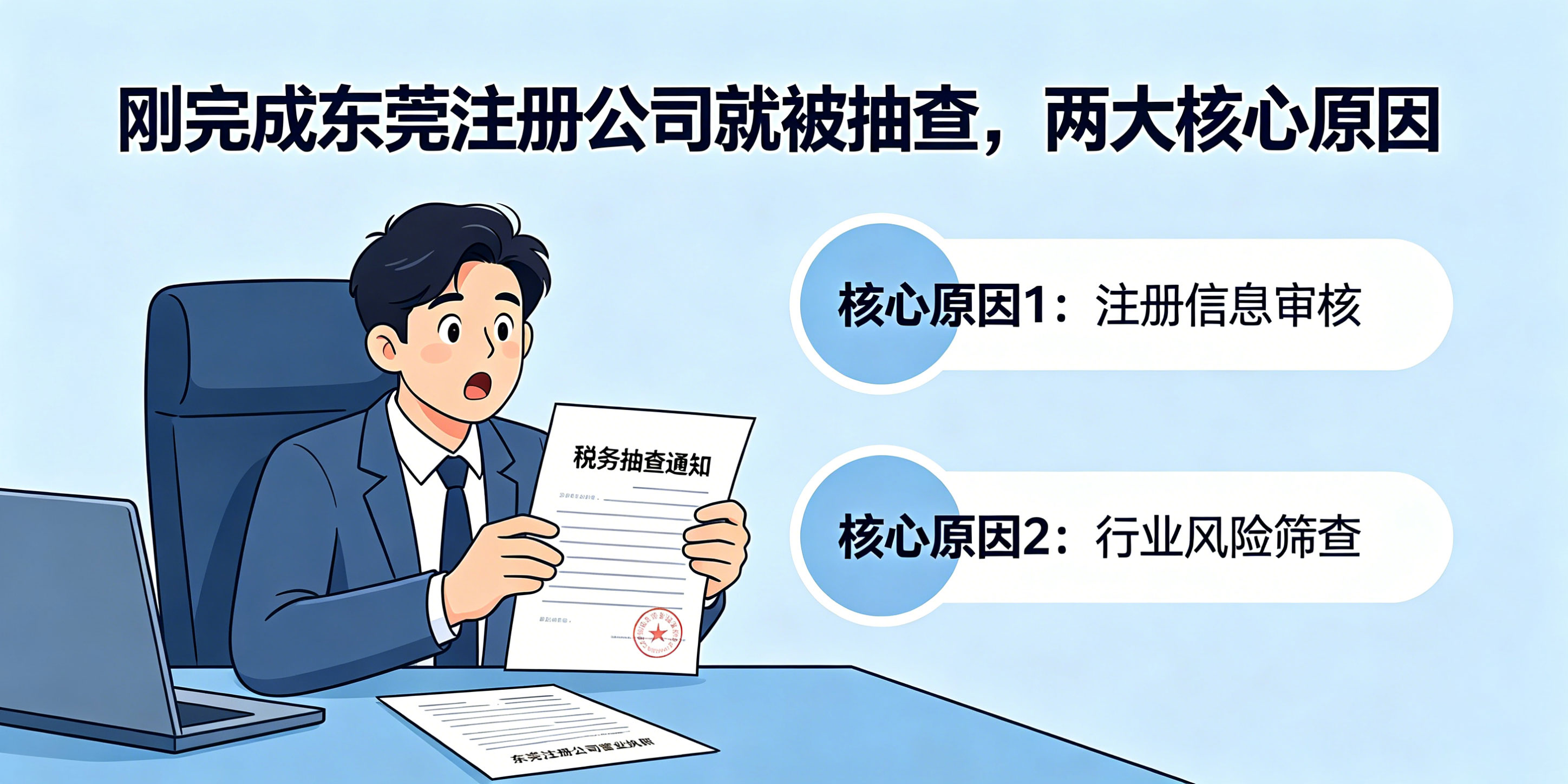 东莞刚注册的公司为什么被抽查?核查重点是什么?(图3) 东莞刚注册的公司为什么被抽查?核查重点是什么?(图3)