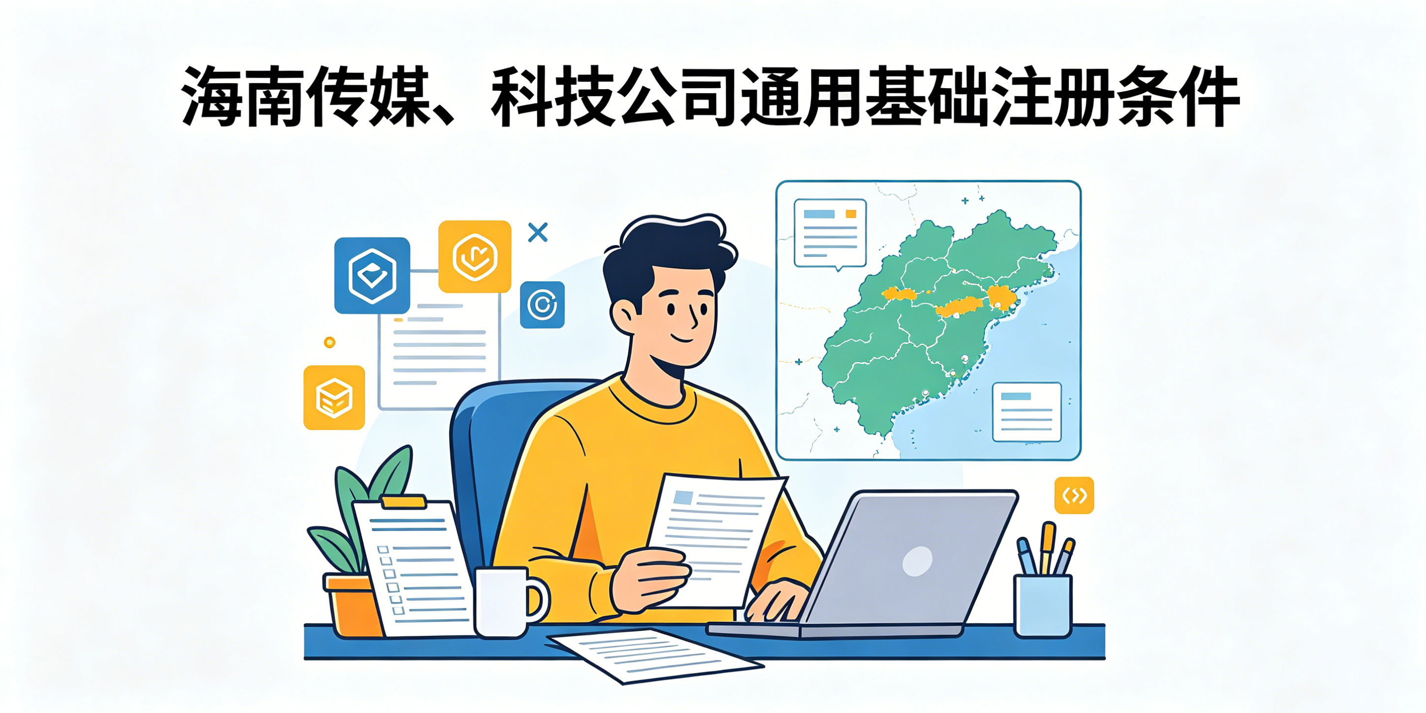海南传媒、科技公司注册流程和条件有哪些?新手一站式办理指南(图2) 海南传媒、科技公司注册流程和条件有哪些?新手一站式办理指南(图2)
