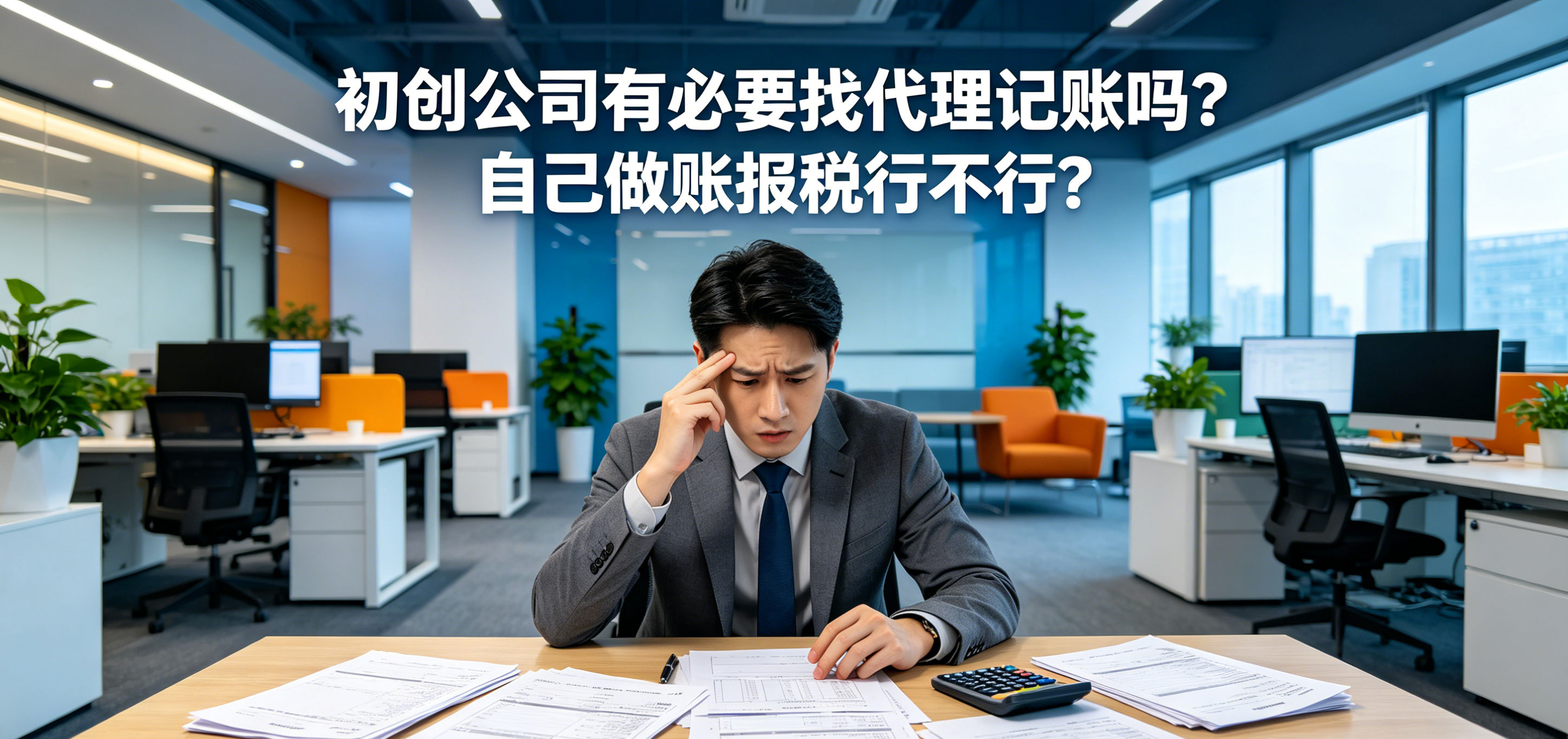 【企好运】初创公司有必要找代理记账吗?自己做账报税行不行?(图1) 【企好运】初创公司有必要找代理记账吗?自己做账报税行不行?(图1)