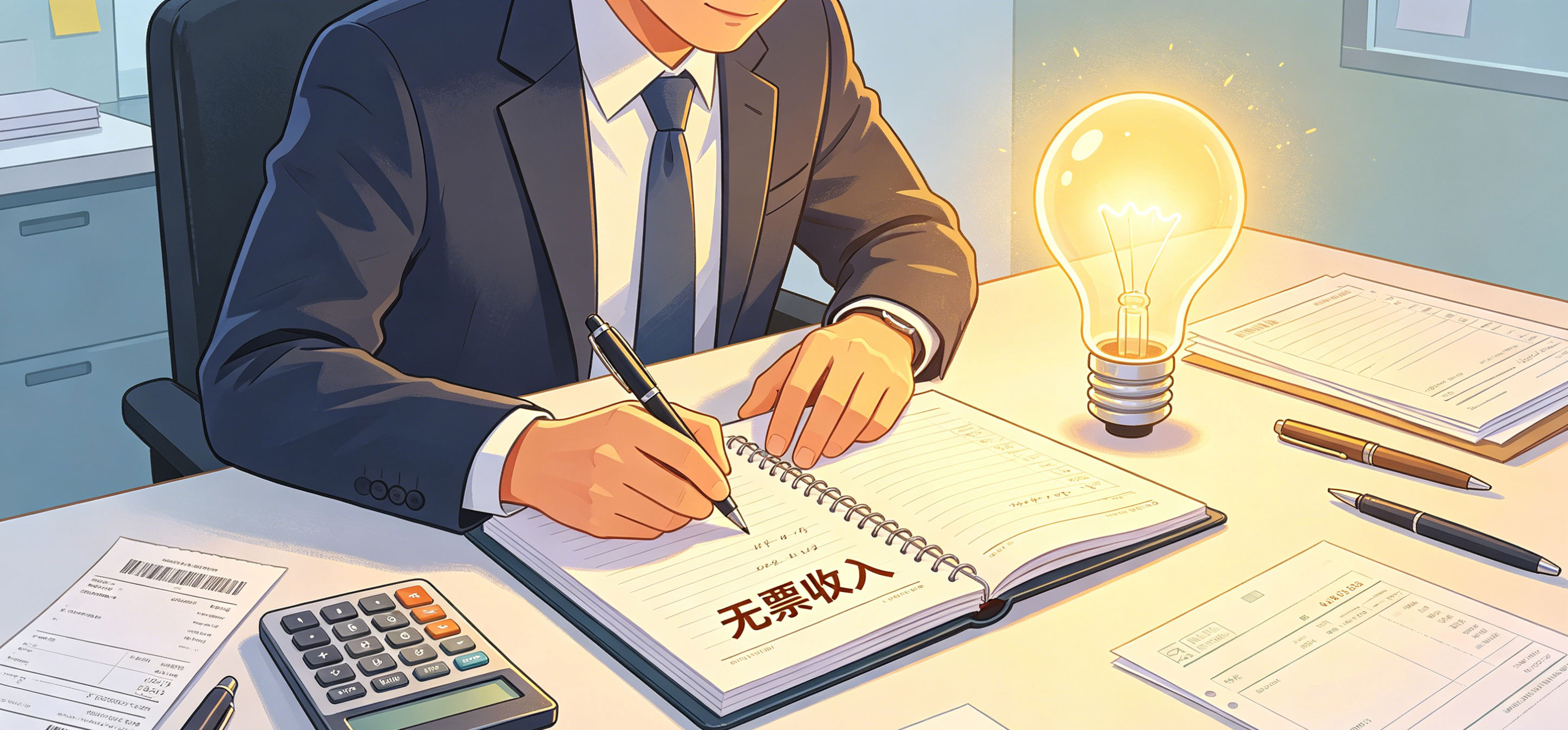 【企好运】有票据该怎么做账报税？代理记账如何处理无票收入？(图2)