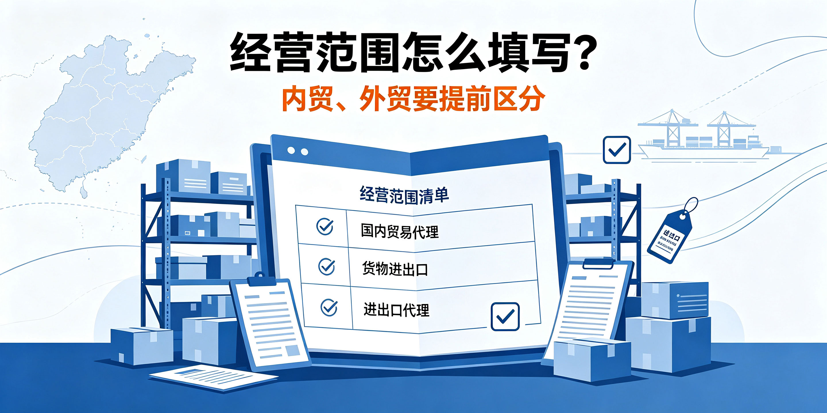 【企好运】海南贸易公司怎么注册？经营范围和资质要求是什么？(图3)
