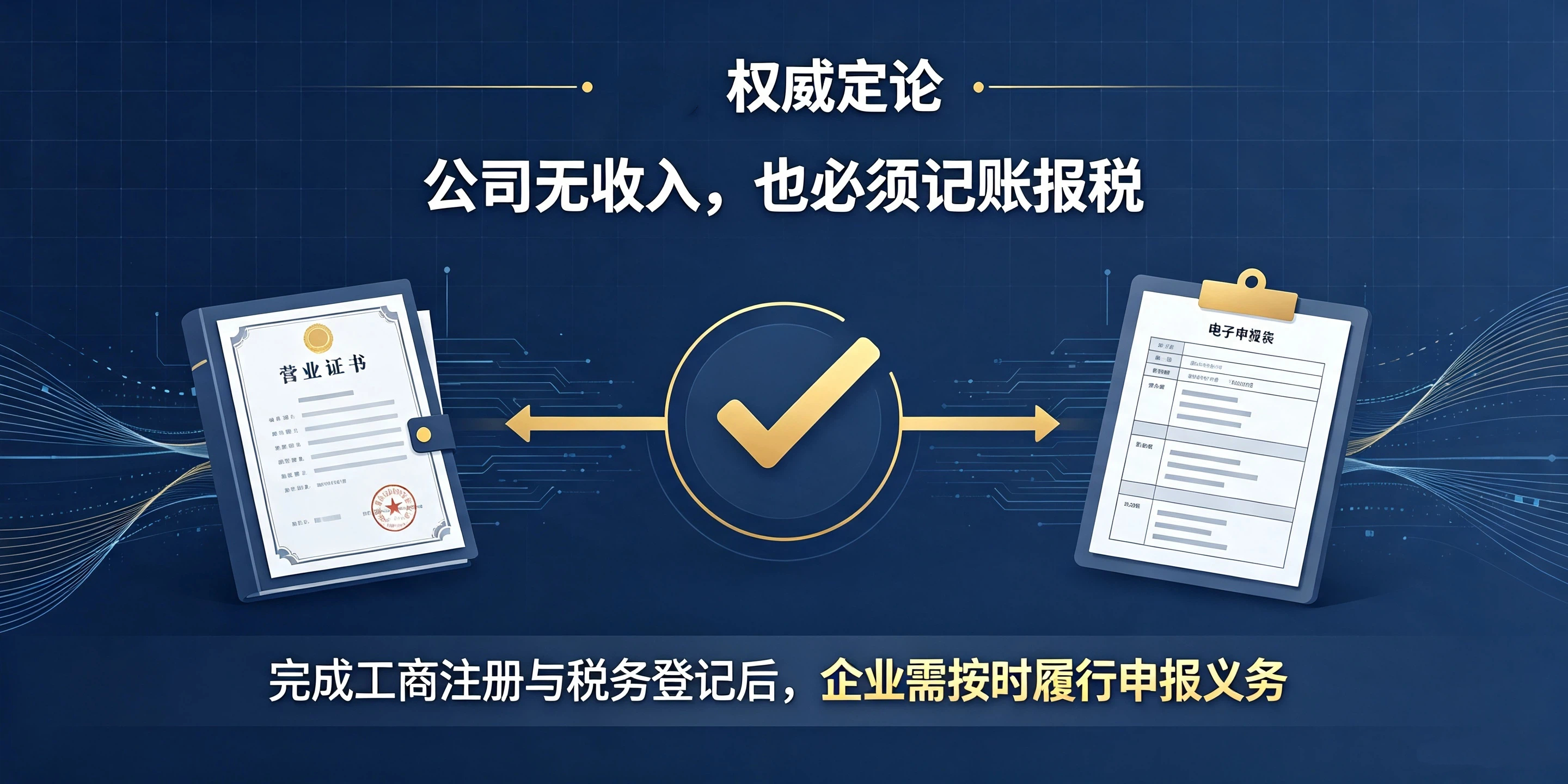 【企好运】公司没有收入还需要记账报税?税务科普知识看完就懂(图2) 【企好运】公司没有收入还需要记账报税?税务科普知识看完就懂(图2)