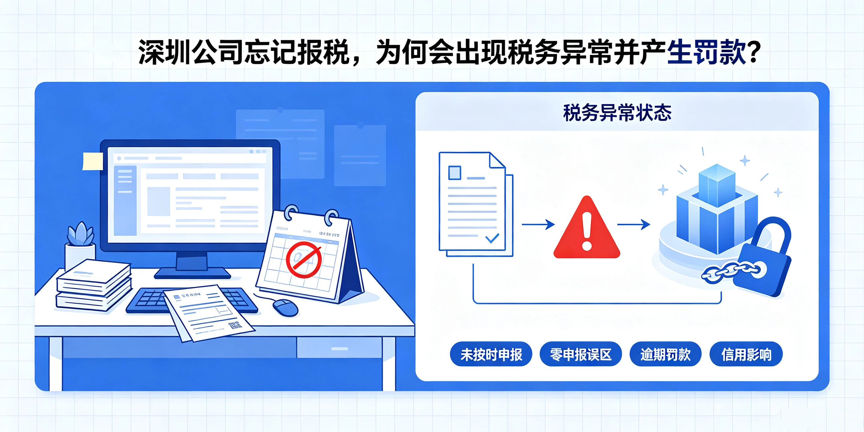 【企好运】深圳公司忘记报税导致税务异常,罚款可以减免吗?(图2) 【企好运】深圳公司忘记报税导致税务异常,罚款可以减免吗?(图2)