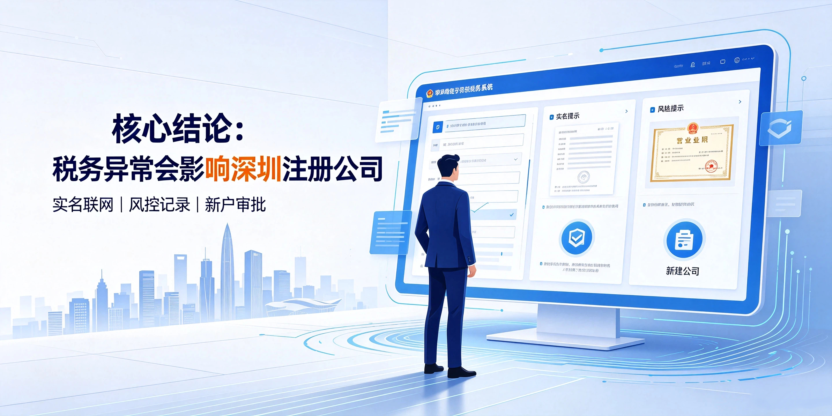 【企好运】深圳法人名下公司税务异常,影响重新注册公司吗?(图2) 【企好运】深圳法人名下公司税务异常,影响重新注册公司吗?(图2)