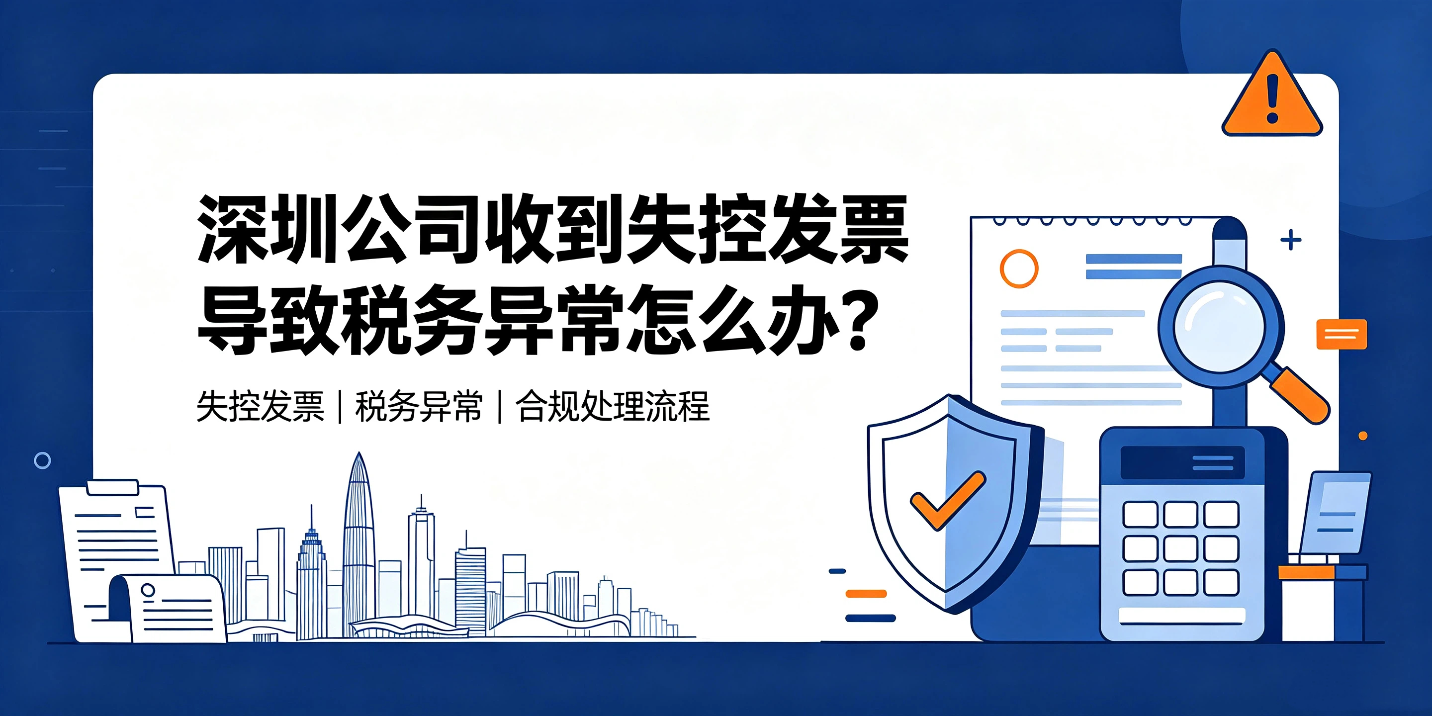 【企好运】深圳公司收到失控发票导致税务异常怎么办?(图1) 【企好运】深圳公司收到失控发票导致税务异常怎么办?(图1)