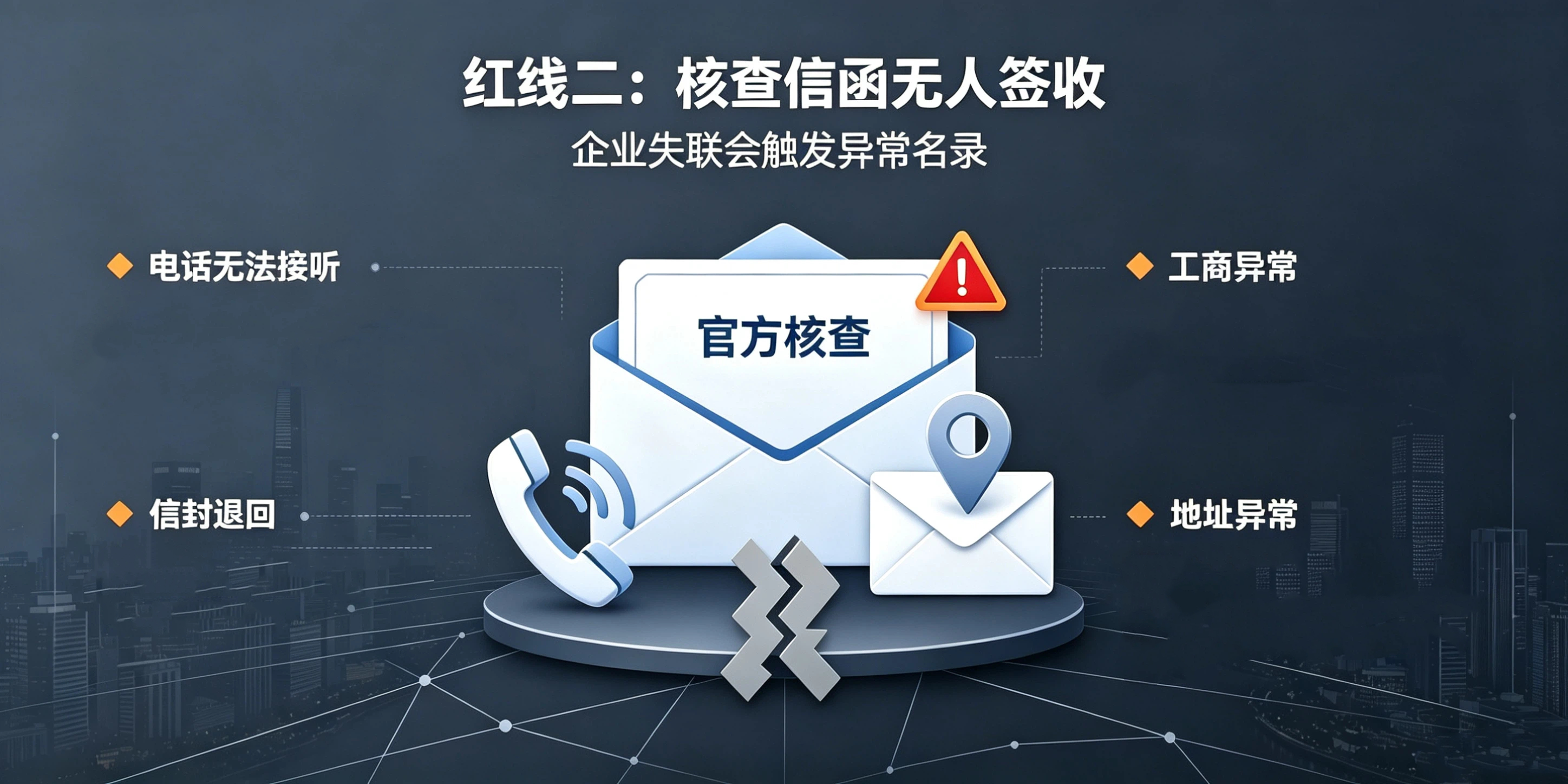 【企好运】注册前海公司地址托管3条红线,触碰直接列入经营异常(图3) 【企好运】注册前海公司地址托管3条红线,触碰直接列入经营异常(图3)