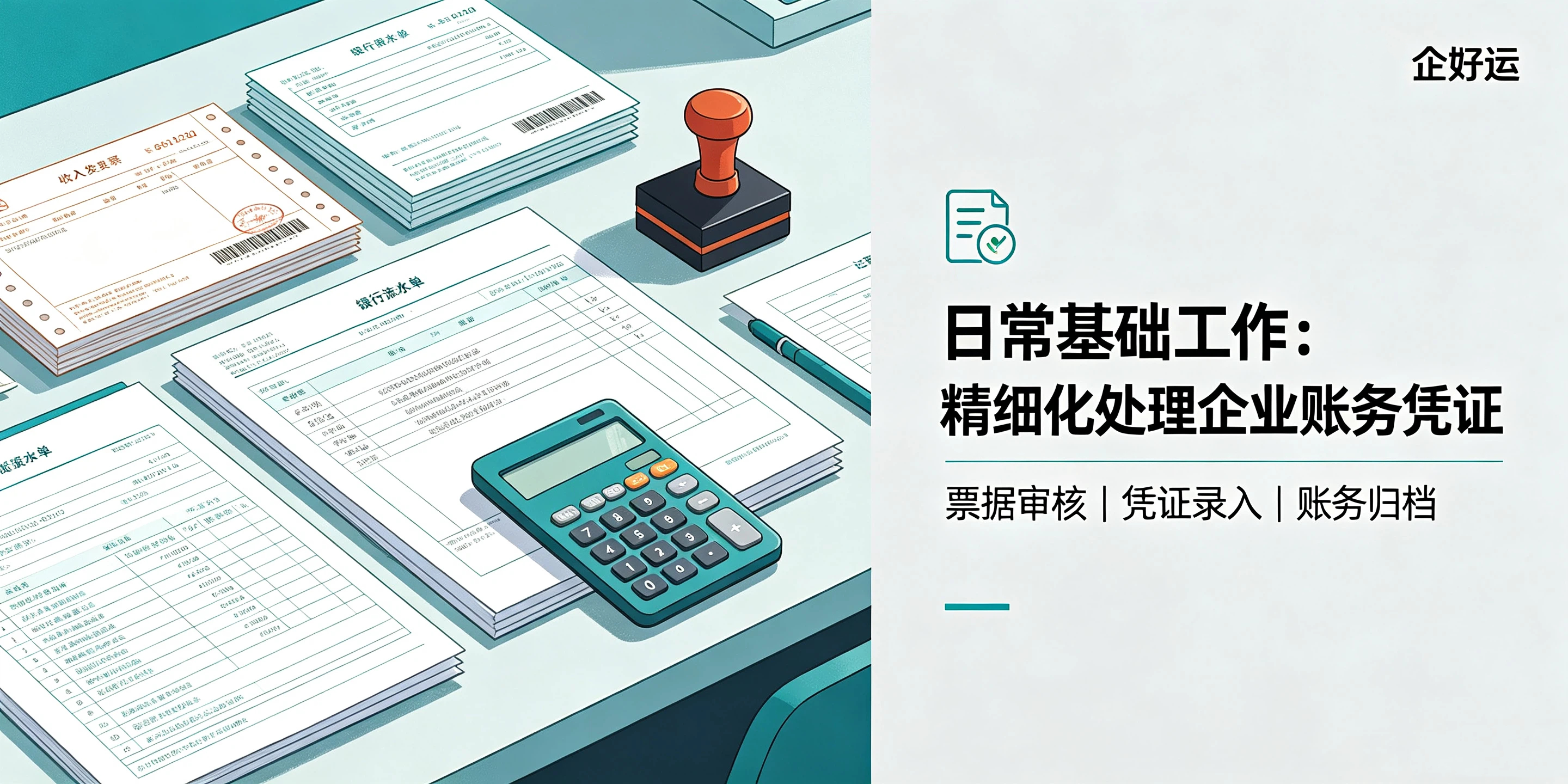 【企好运】代理记账会计日常工作内容有哪些?揭开代账真实工作日常(图2) 【企好运】代理记账会计日常工作内容有哪些?揭开代账真实工作日常(图2)