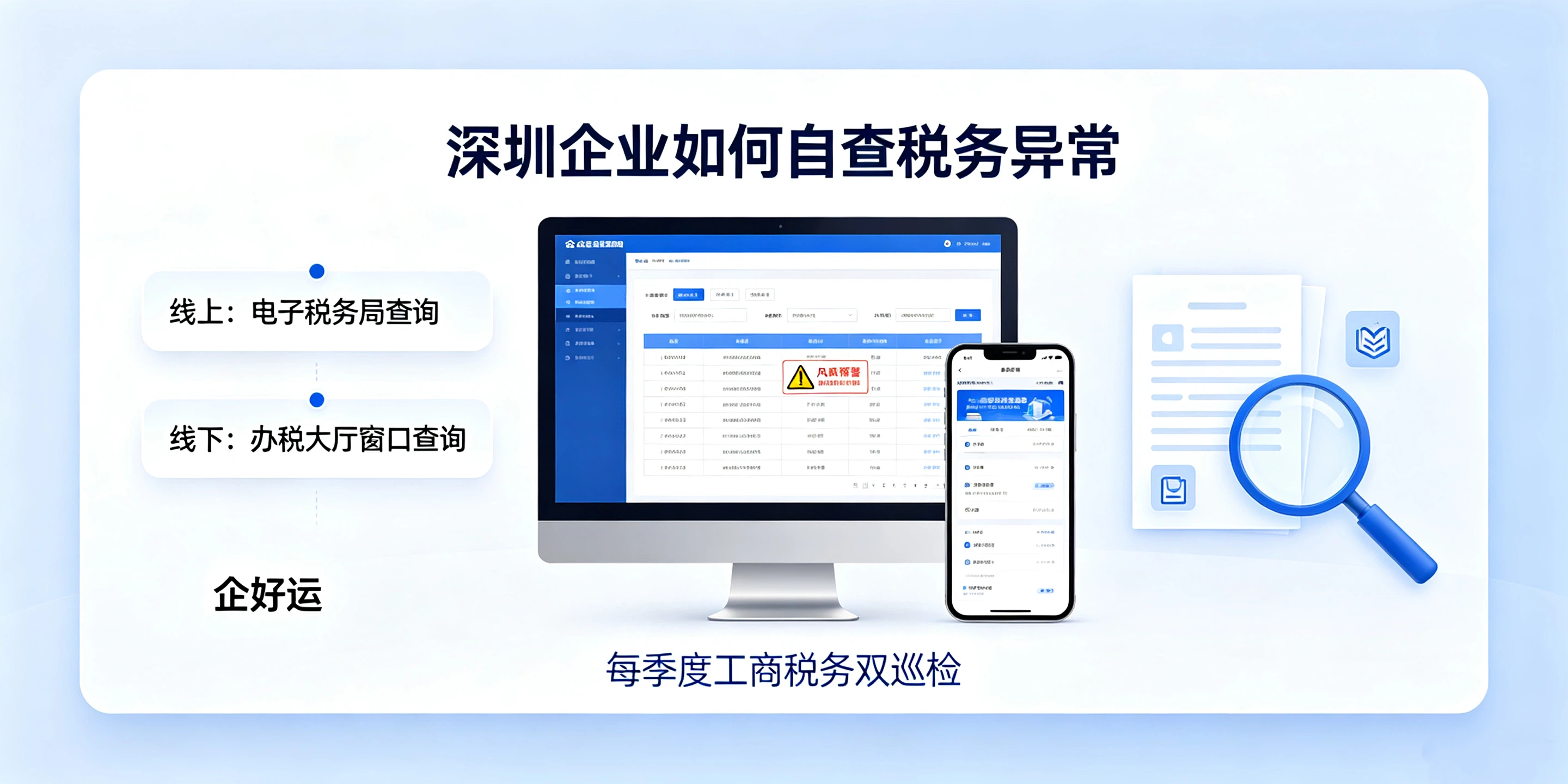 【企好运】深圳区分:工商经营异常不等于税务异常,90%人混淆(图3) 【企好运】深圳区分:工商经营异常不等于税务异常,90%人混淆(图3)