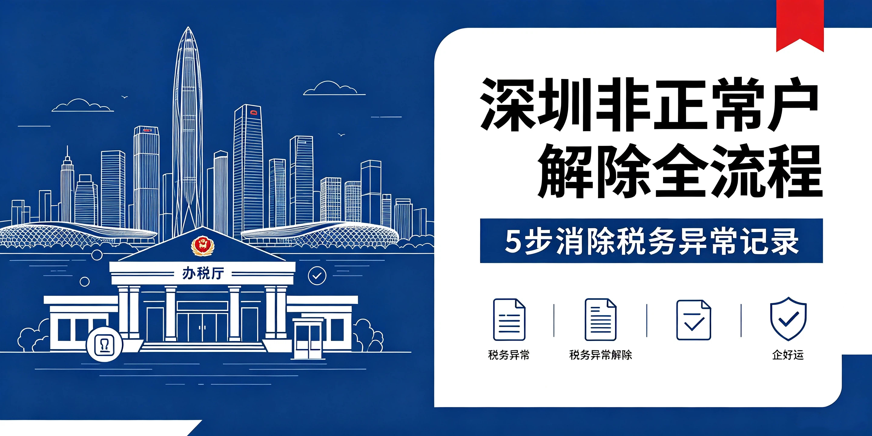 【企好运】深圳非正常户解除全流程,5步消除税务异常记录(图1) 【企好运】深圳非正常户解除全流程,5步消除税务异常记录(图1)