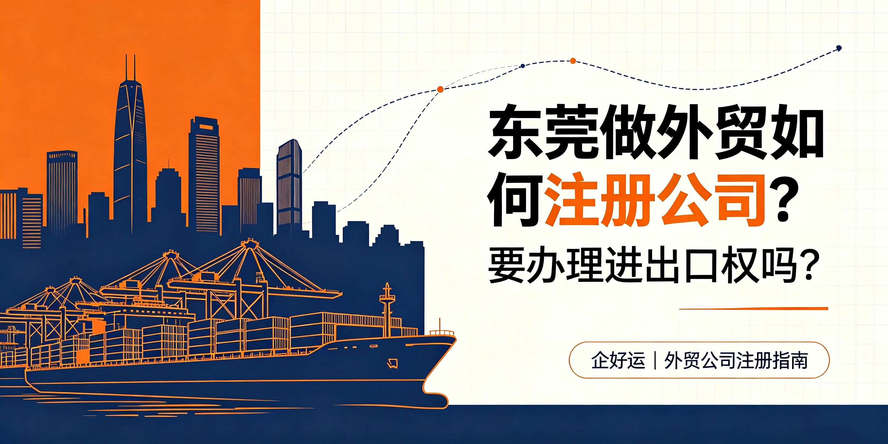 【企好运】东莞做外贸如何注册公司？要办理进出口权吗？(图1)