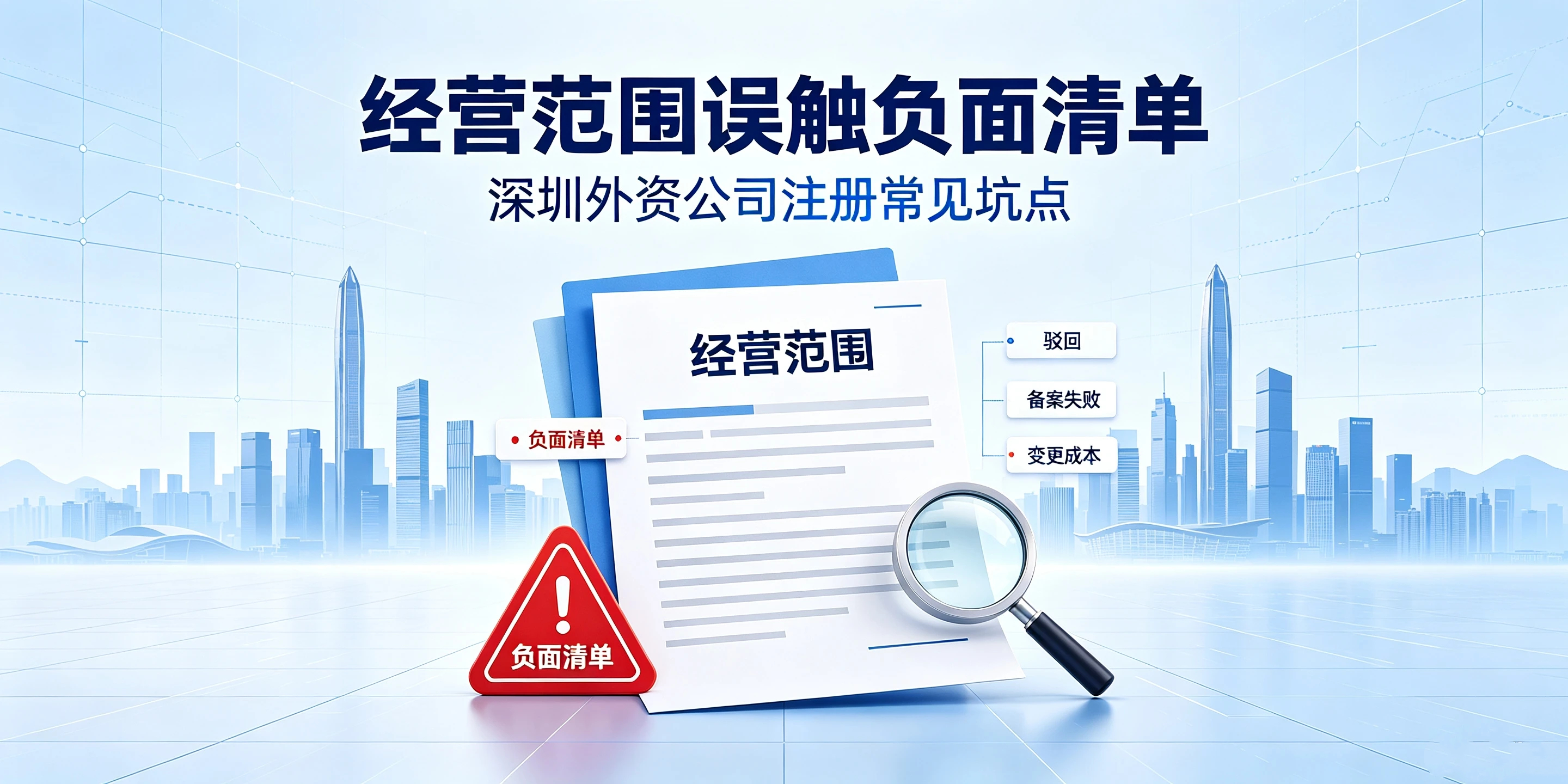 【企好运】外资企业经营范围触碰负面清单?深圳注册如何合规填报?(图2) 【企好运】外资企业经营范围触碰负面清单?深圳注册如何合规填报?(图2)