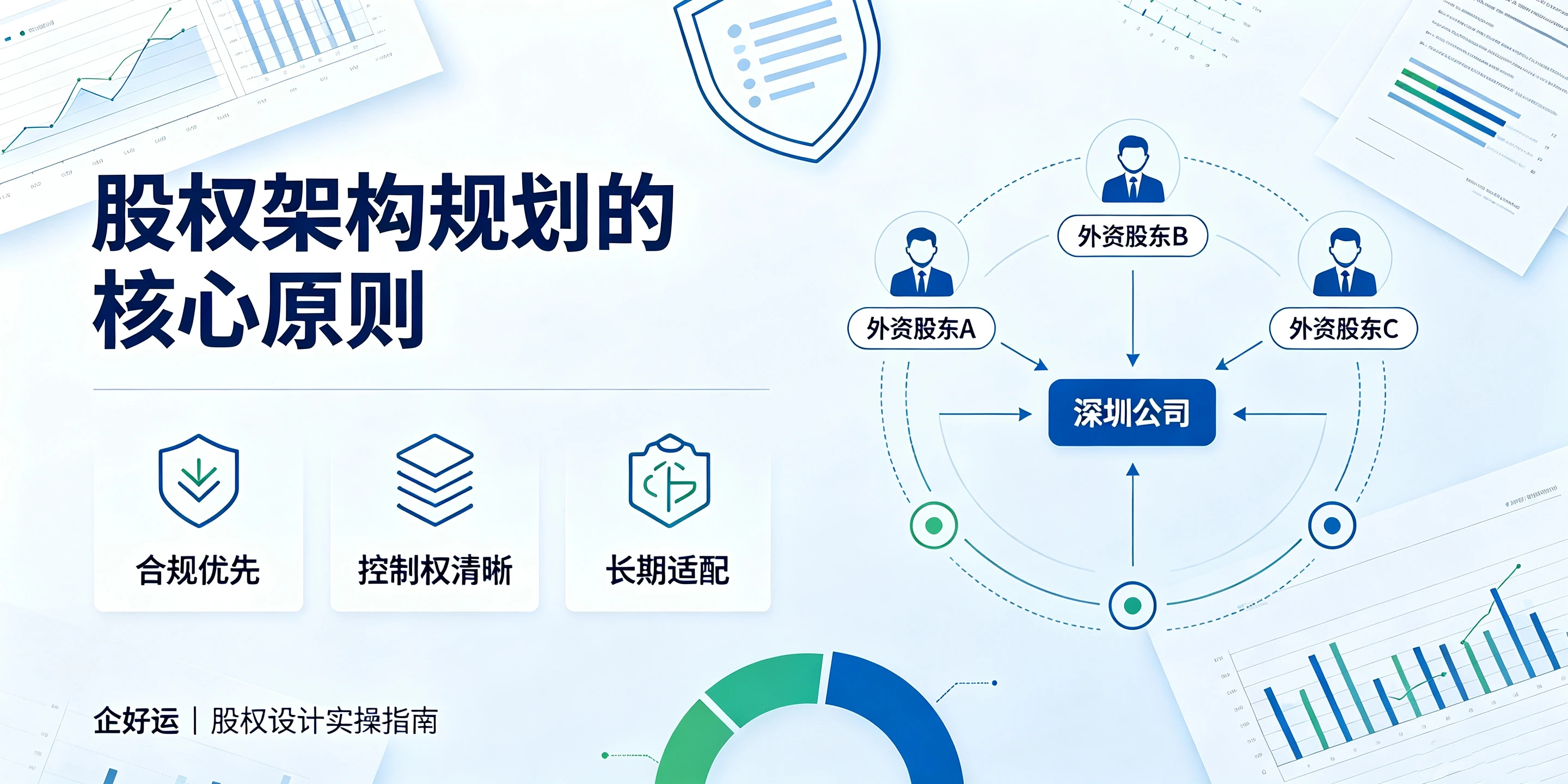 【企好运】外资股东多方持股,注册深圳公司股权架构怎么规划?(图2) 【企好运】外资股东多方持股,注册深圳公司股权架构怎么规划?(图2)