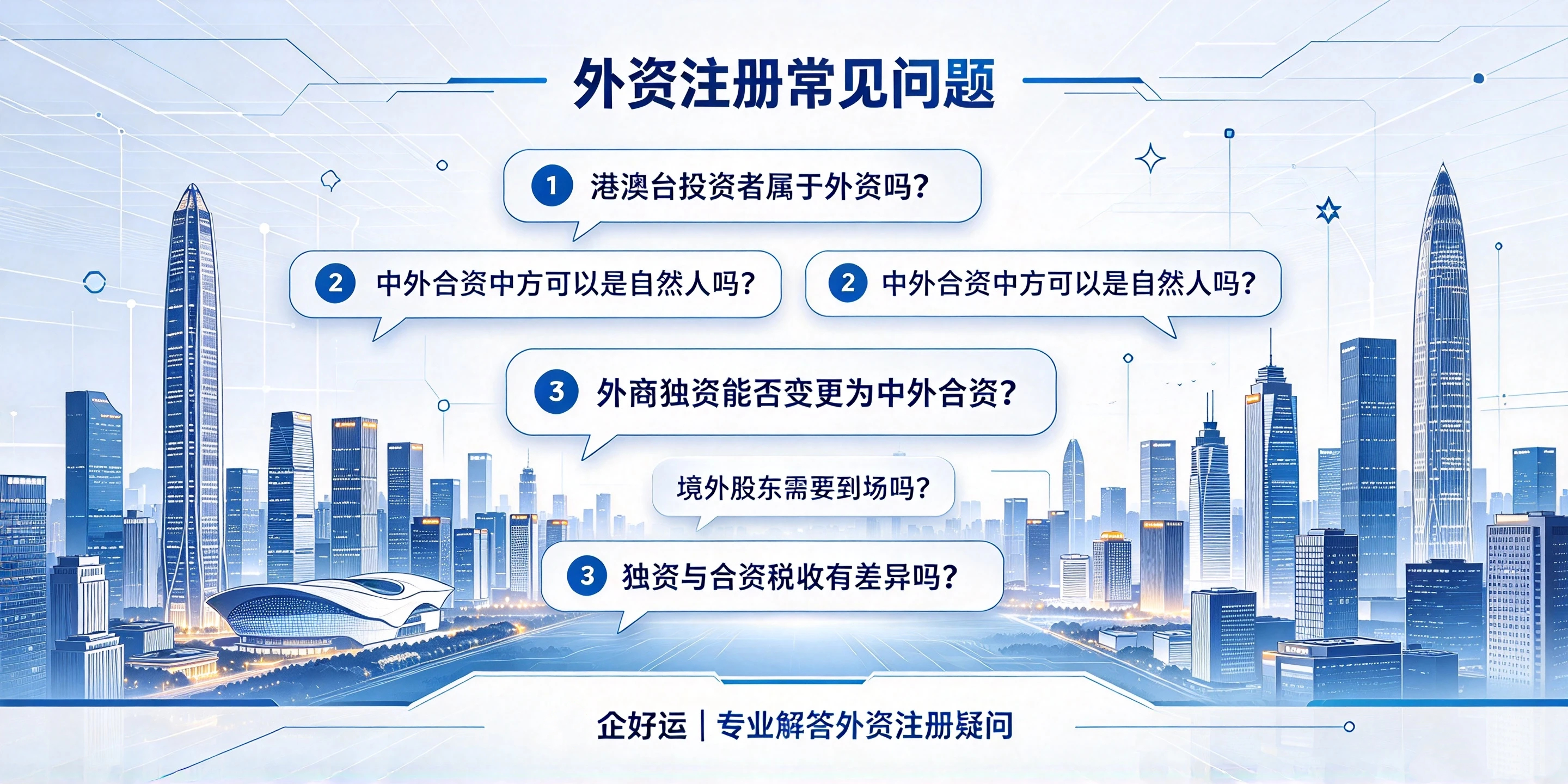 【企好运】深圳外商独资和中外合资怎么选?外资注册该如何规划?(图4) 【企好运】深圳外商独资和中外合资怎么选?外资注册该如何规划?(图4)