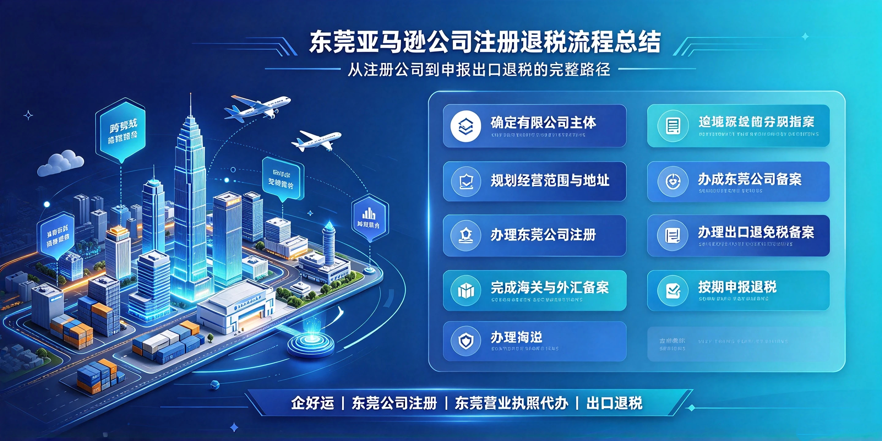 【企好运】东莞做亚马逊怎么注册公司才能办理出口退税?(图5) 【企好运】东莞做亚马逊怎么注册公司才能办理出口退税?(图5)