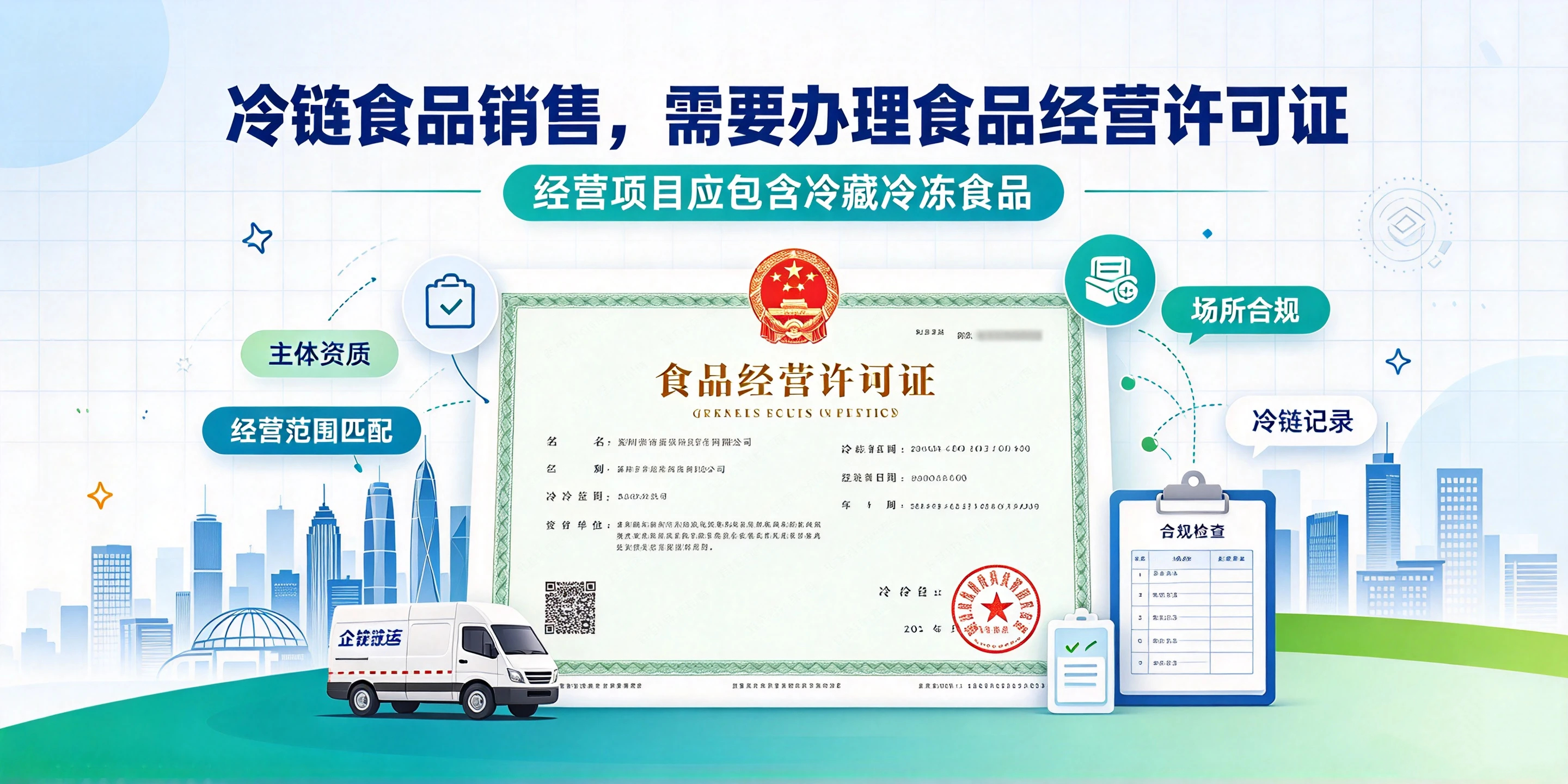 【企好运国际】深圳冷链食品销售办理食品经营许可证需要额外备案吗?一次讲清(图2) 【企好运国际】深圳冷链食品销售办理食品经营许可证需要额外备案吗?一次讲清(图2)