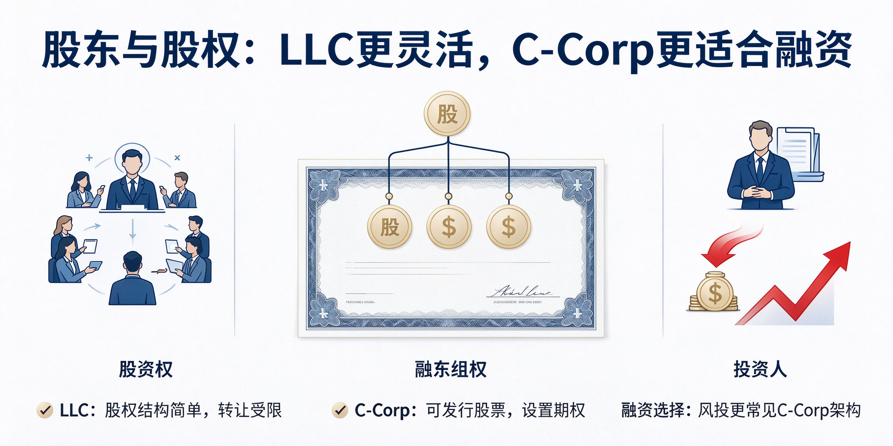 【企好运】美国LLC和C-Corp怎么选?有什么区别?一篇讲透美国公司注册选择(图3) 【企好运】美国LLC和C-Corp怎么选?有什么区别?一篇讲透美国公司注册选择(图3)