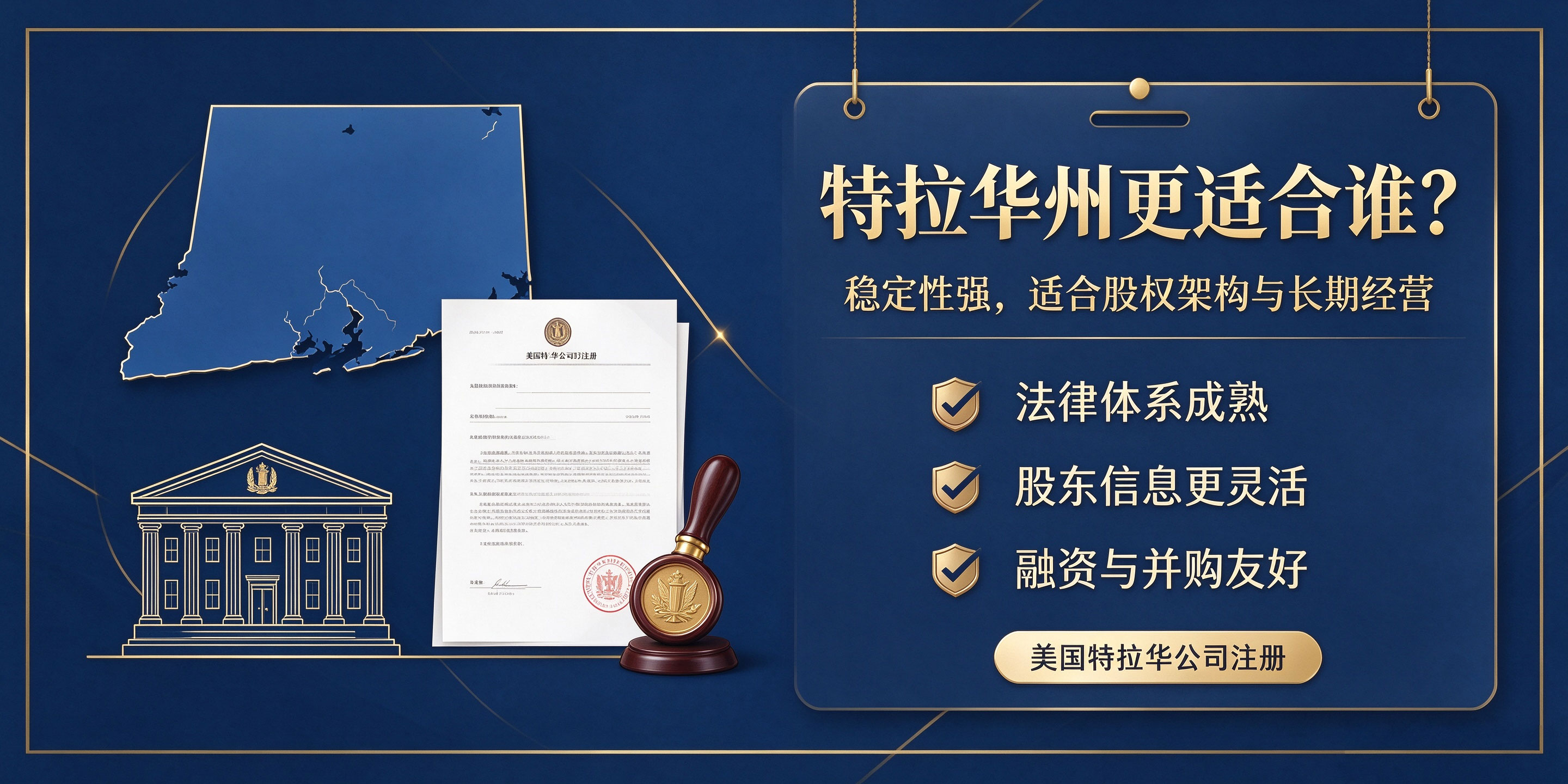 【企好运】注册美国公司选特拉华还是加州好?美国公司注册避坑指南(图2) 【企好运】注册美国公司选特拉华还是加州好?美国公司注册避坑指南(图2)