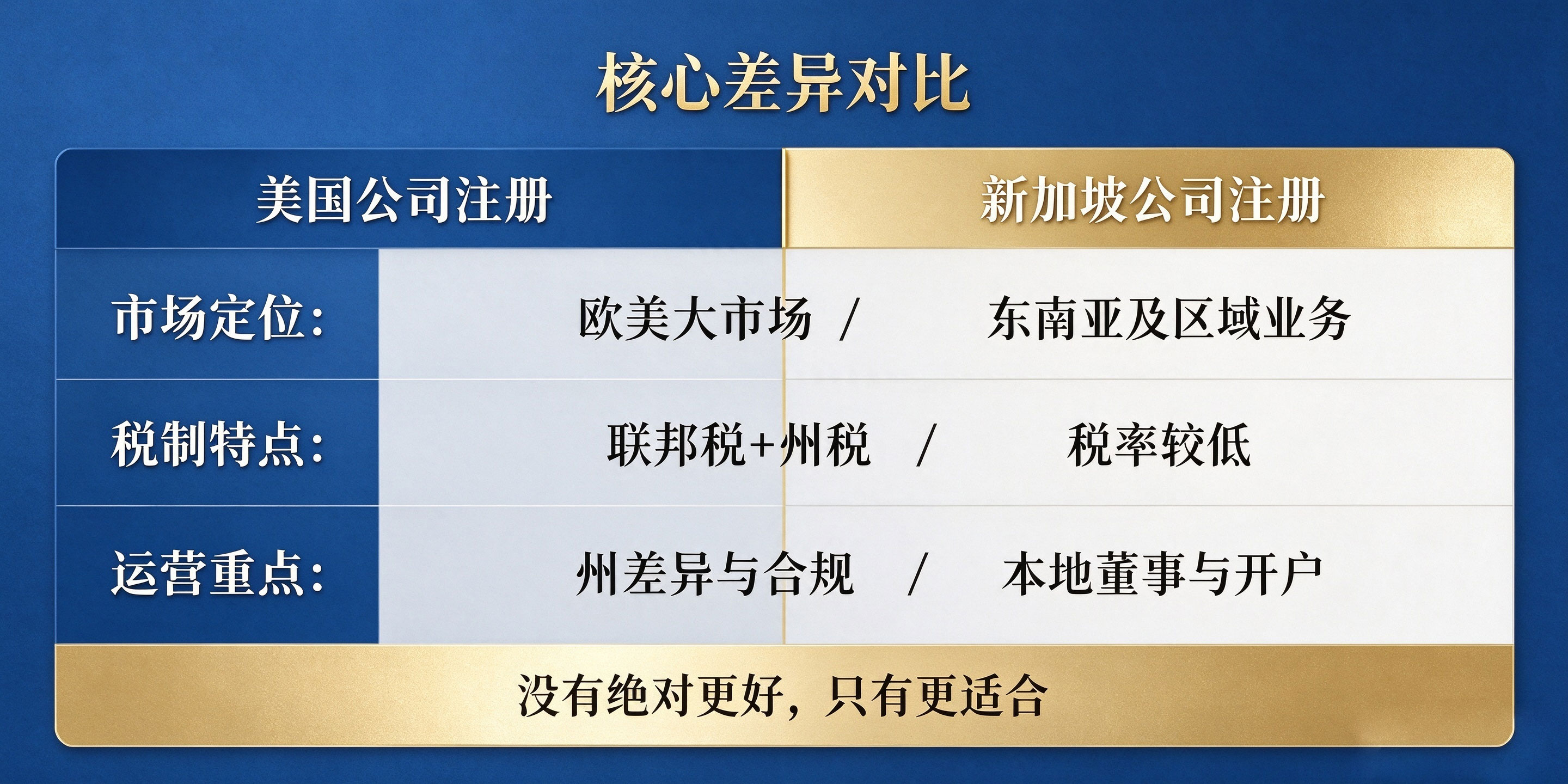 【企好运】海外公司注册选美国还是新加坡？一文讲清两地差异与适用人群(图5)